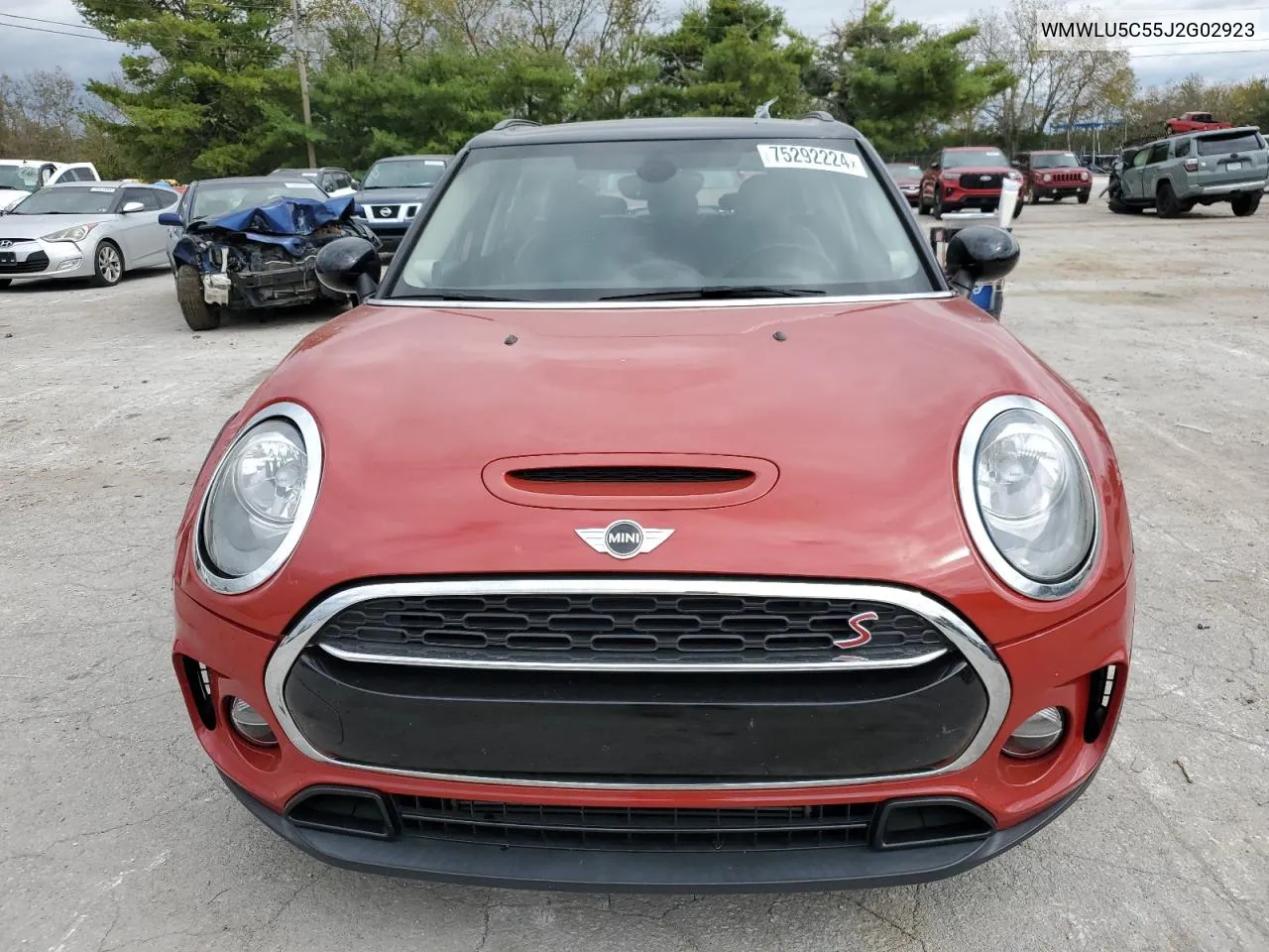 2018 Mini Cooper S Clubman All4 VIN: WMWLU5C55J2G02923 Lot: 75292224