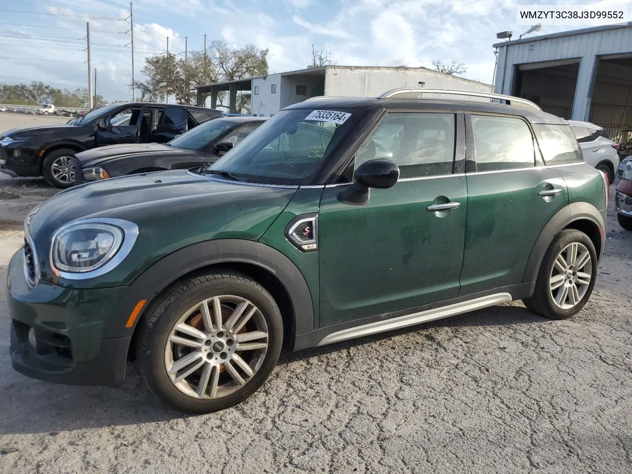 2018 Mini Cooper S Countryman VIN: WMZYT3C38J3D99552 Lot: 75335164