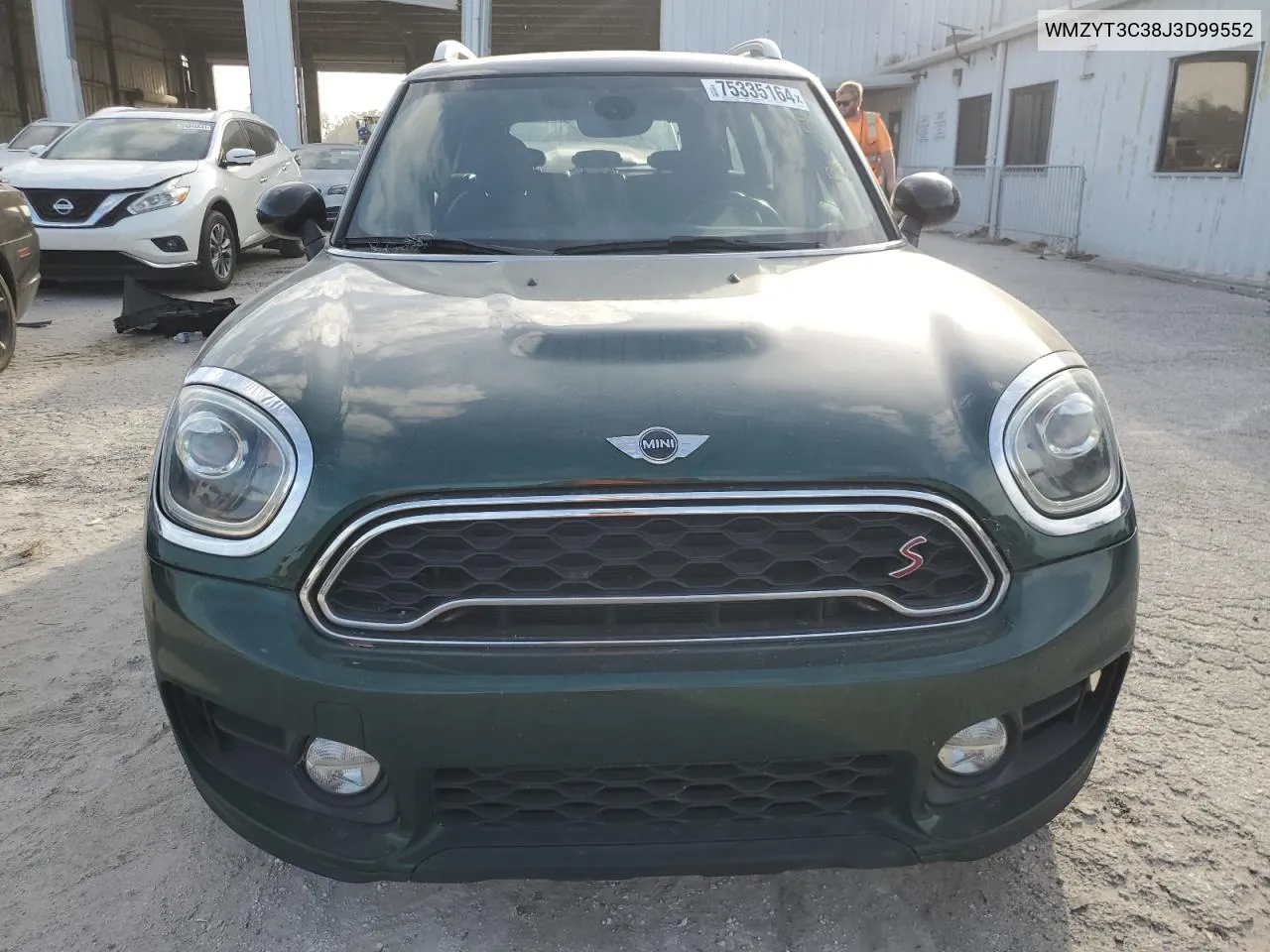 2018 Mini Cooper S Countryman VIN: WMZYT3C38J3D99552 Lot: 75335164