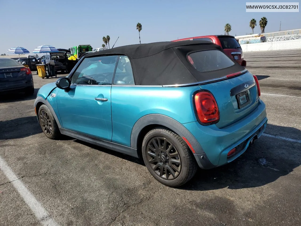 2018 Mini Cooper S VIN: WMWWG9C5XJ3C82701 Lot: 76080984