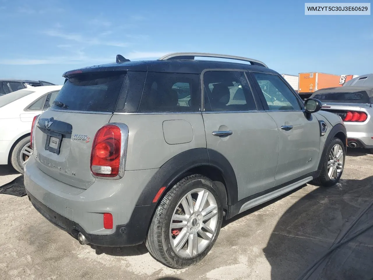 2018 Mini Cooper S Countryman All4 VIN: WMZYT5C30J3E60629 Lot: 76534094