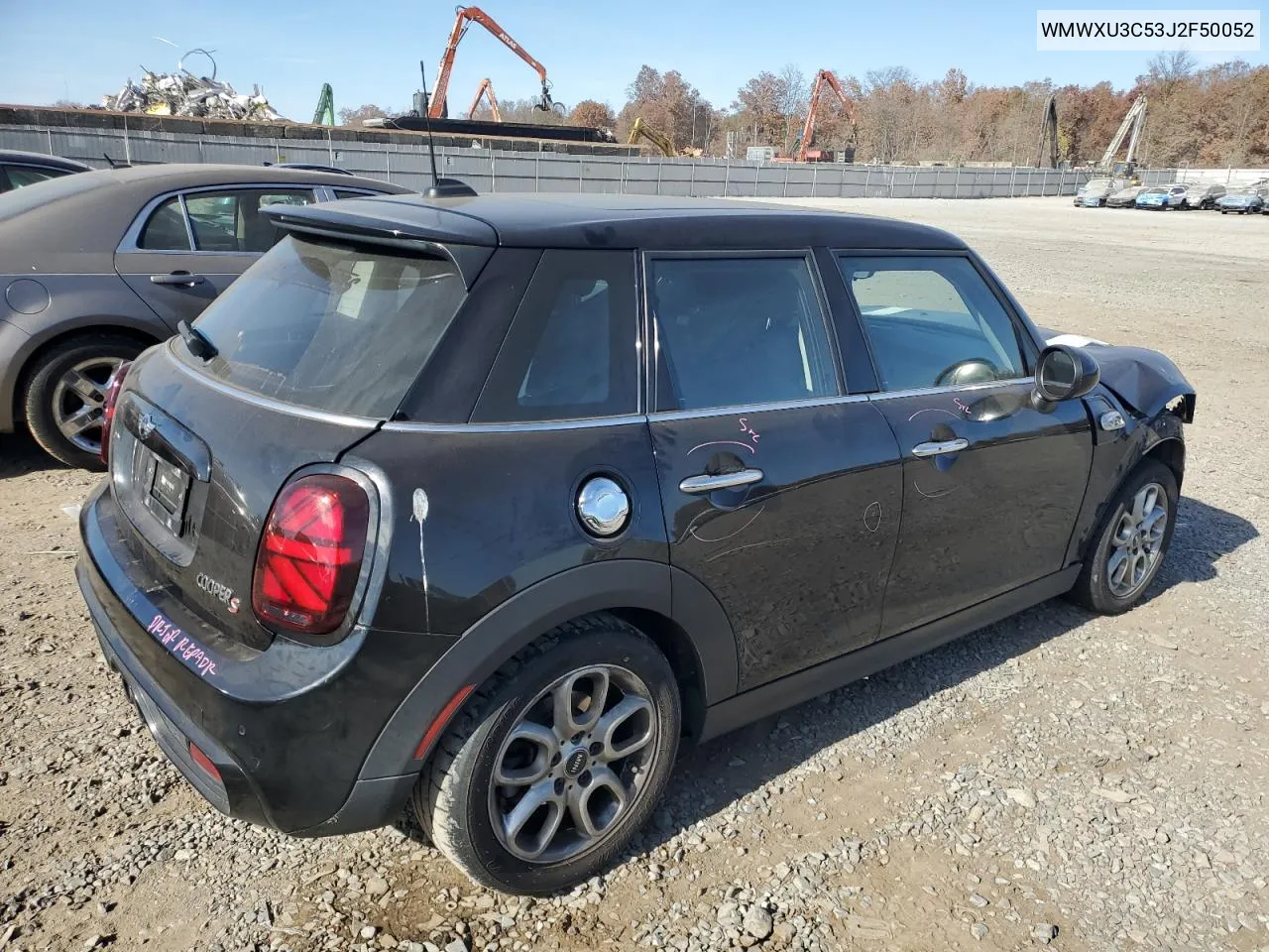 2018 Mini Cooper S VIN: WMWXU3C53J2F50052 Lot: 77529294