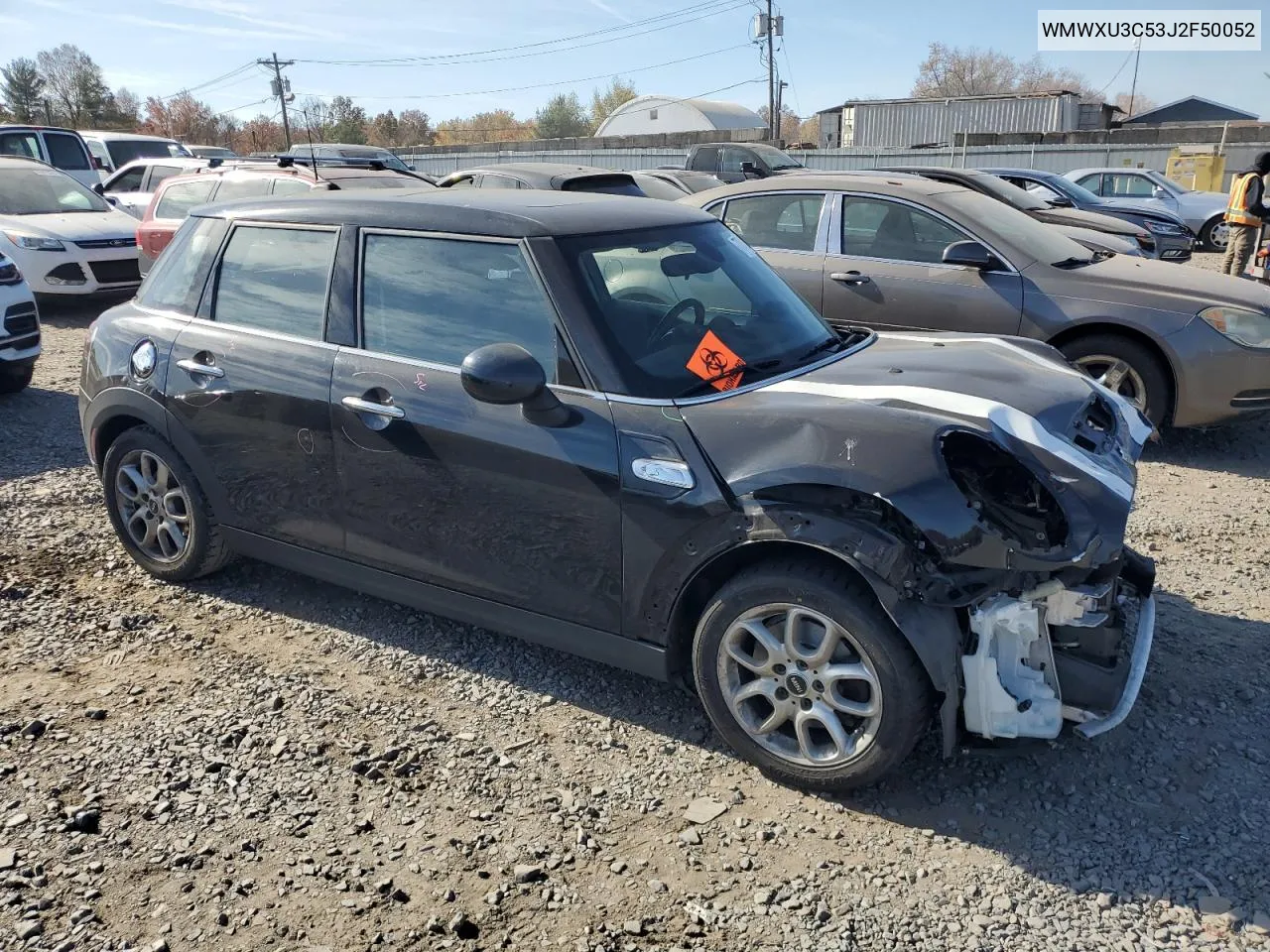 WMWXU3C53J2F50052 2018 Mini Cooper S