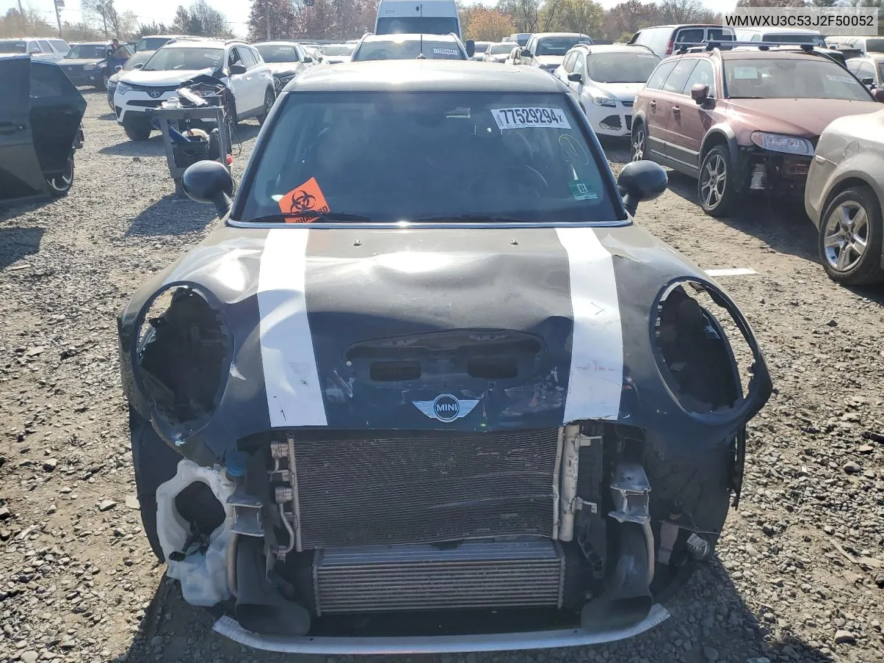 2018 Mini Cooper S VIN: WMWXU3C53J2F50052 Lot: 77529294