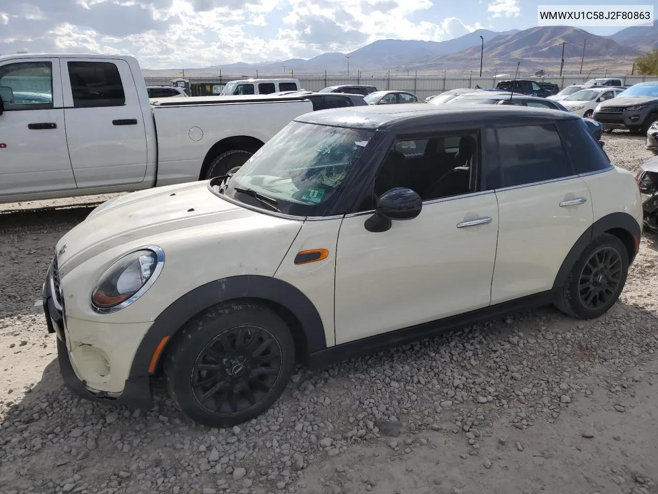 2018 Mini Cooper VIN: WMWXU1C58J2F80863 Lot: 77866934