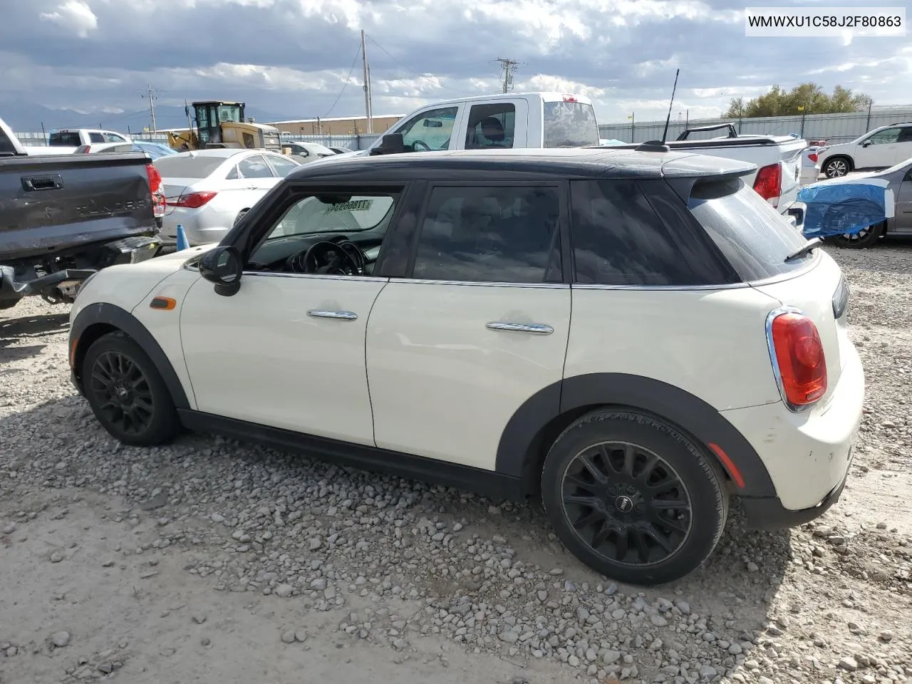 2018 Mini Cooper VIN: WMWXU1C58J2F80863 Lot: 77866934