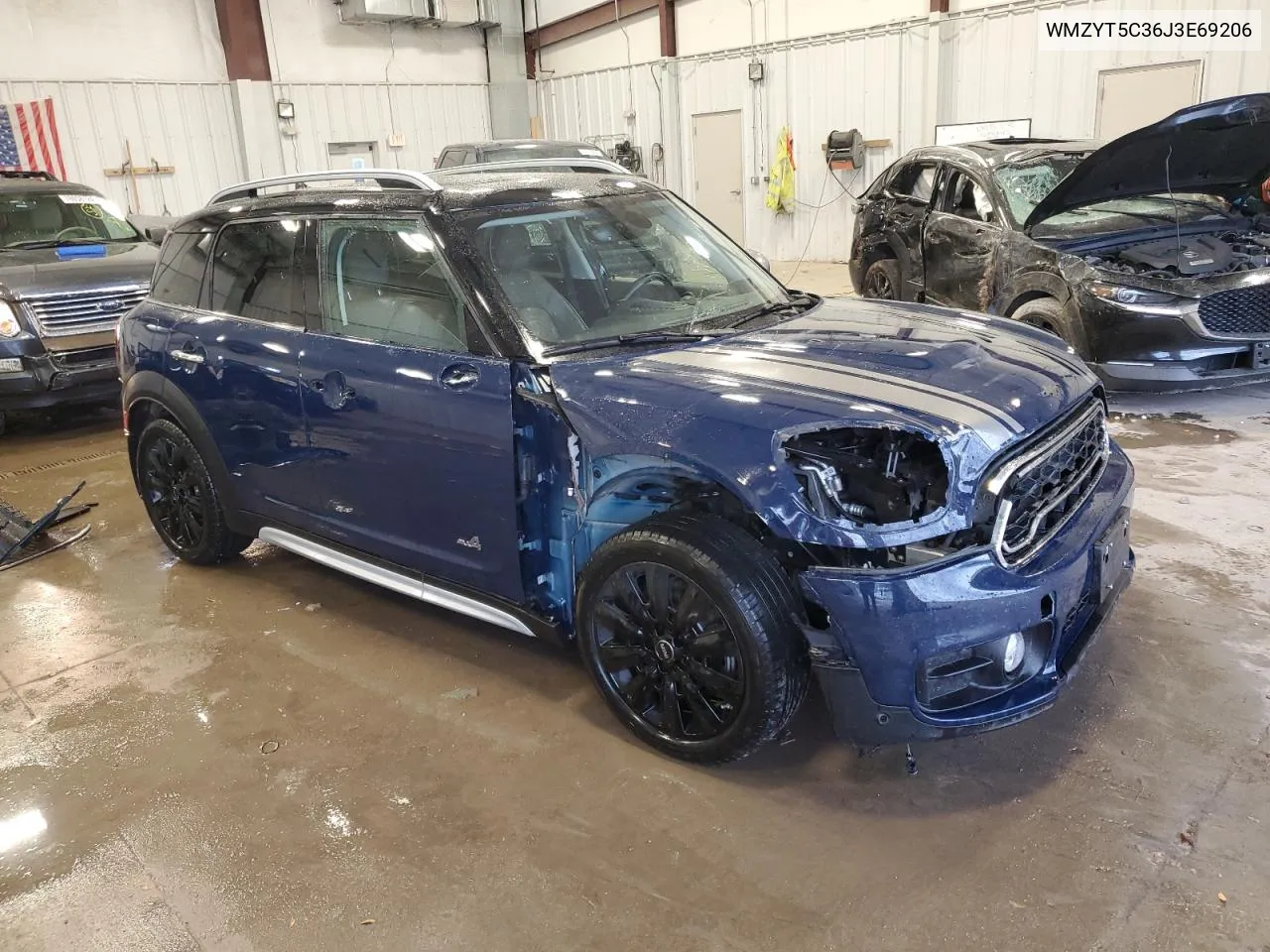 2018 Mini Cooper S Countryman All4 VIN: WMZYT5C36J3E69206 Lot: 78248944