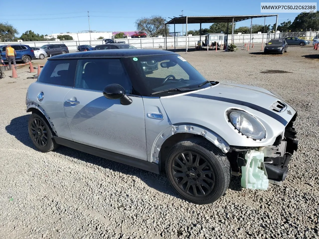 2018 Mini Cooper S VIN: WMWXP7C50J2C62388 Lot: 80764024