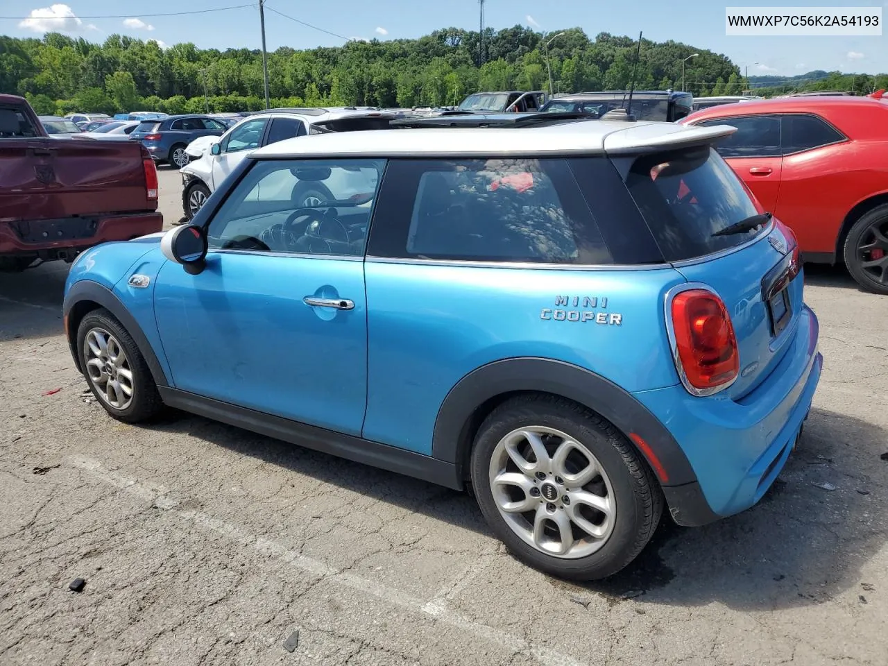 2019 Mini Cooper S VIN: WMWXP7C56K2A54193 Lot: 57579934