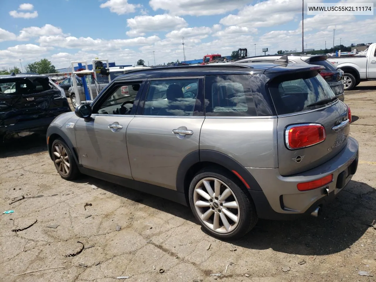 2019 Mini Cooper S Clubman All4 VIN: WMWLU5C55K2L11174 Lot: 60347844