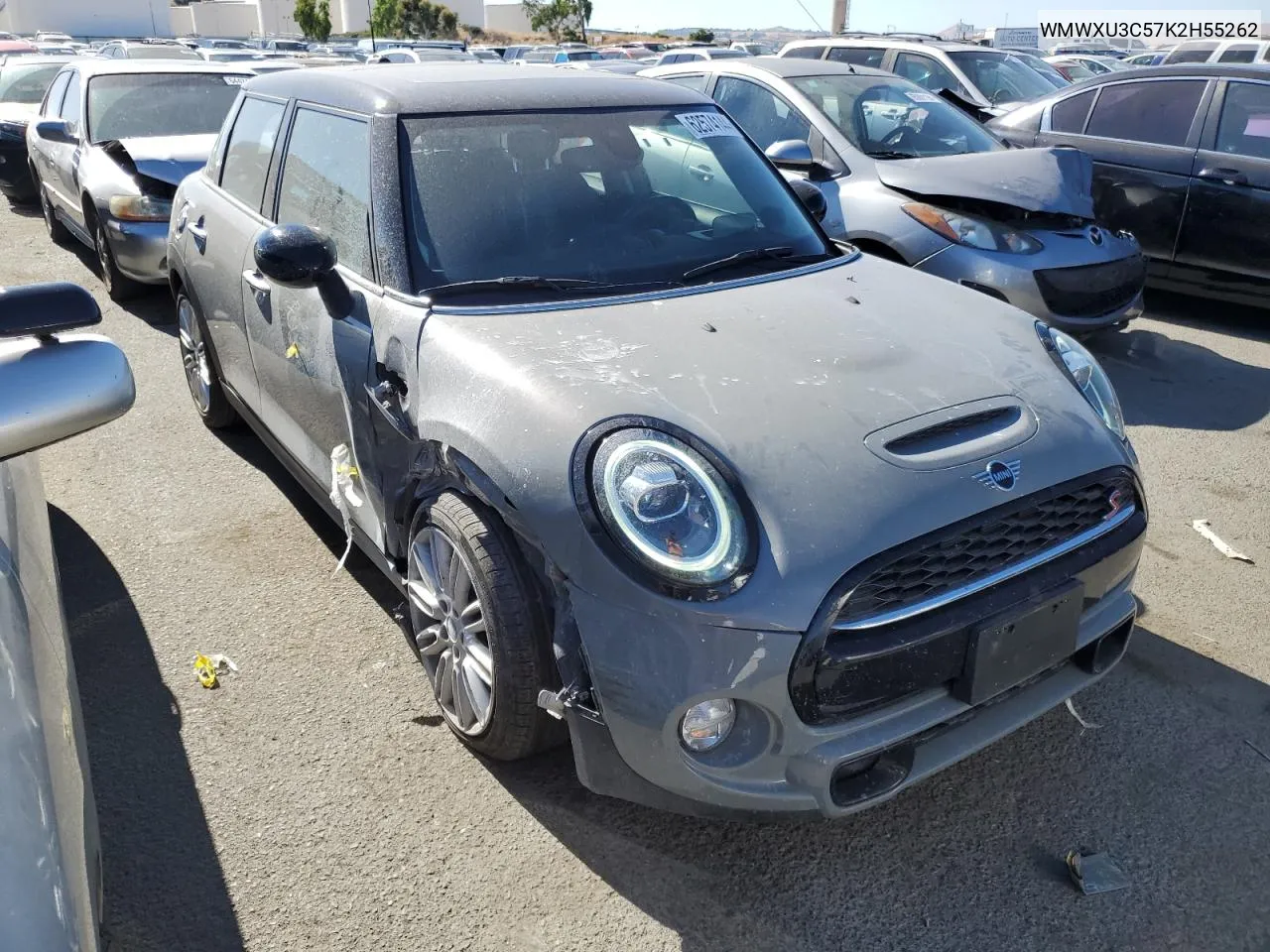 2019 Mini Cooper S VIN: WMWXU3C57K2H55262 Lot: 62574144