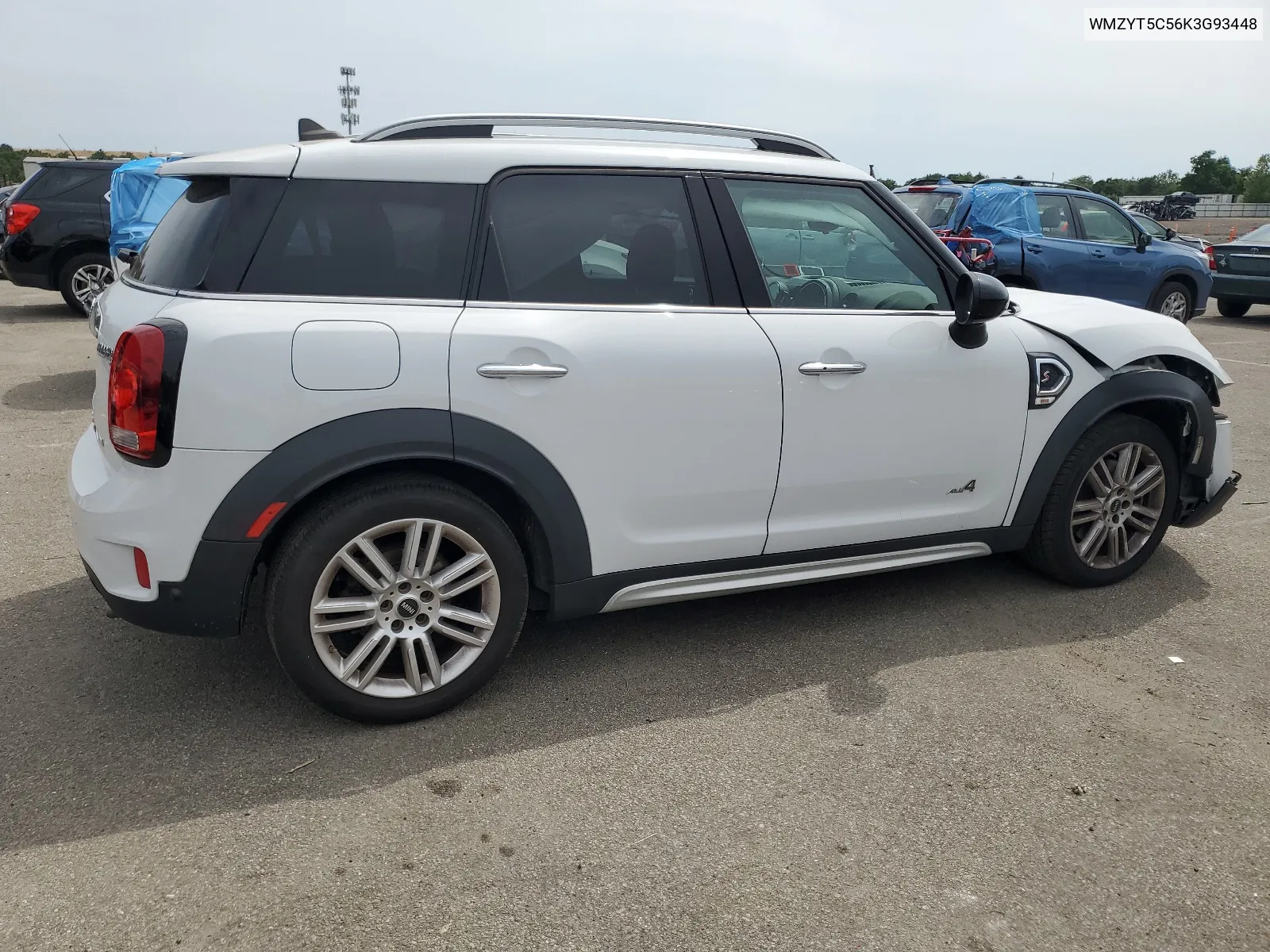 2019 Mini Cooper S Countryman All4 VIN: WMZYT5C56K3G93448 Lot: 63420534