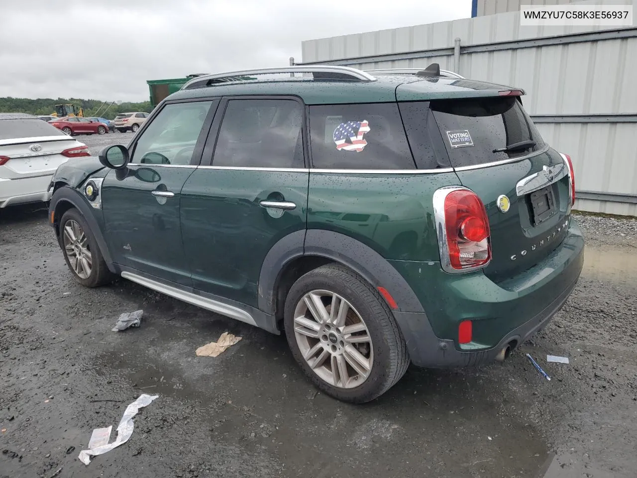 2019 Mini Cooper S E Countryman All4 VIN: WMZYU7C58K3E56937 Lot: 63523104