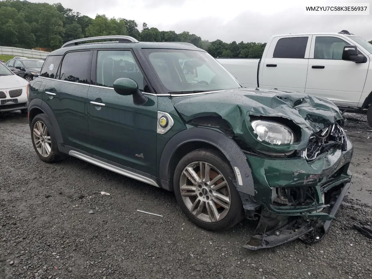 2019 Mini Cooper S E Countryman All4 VIN: WMZYU7C58K3E56937 Lot: 63523104