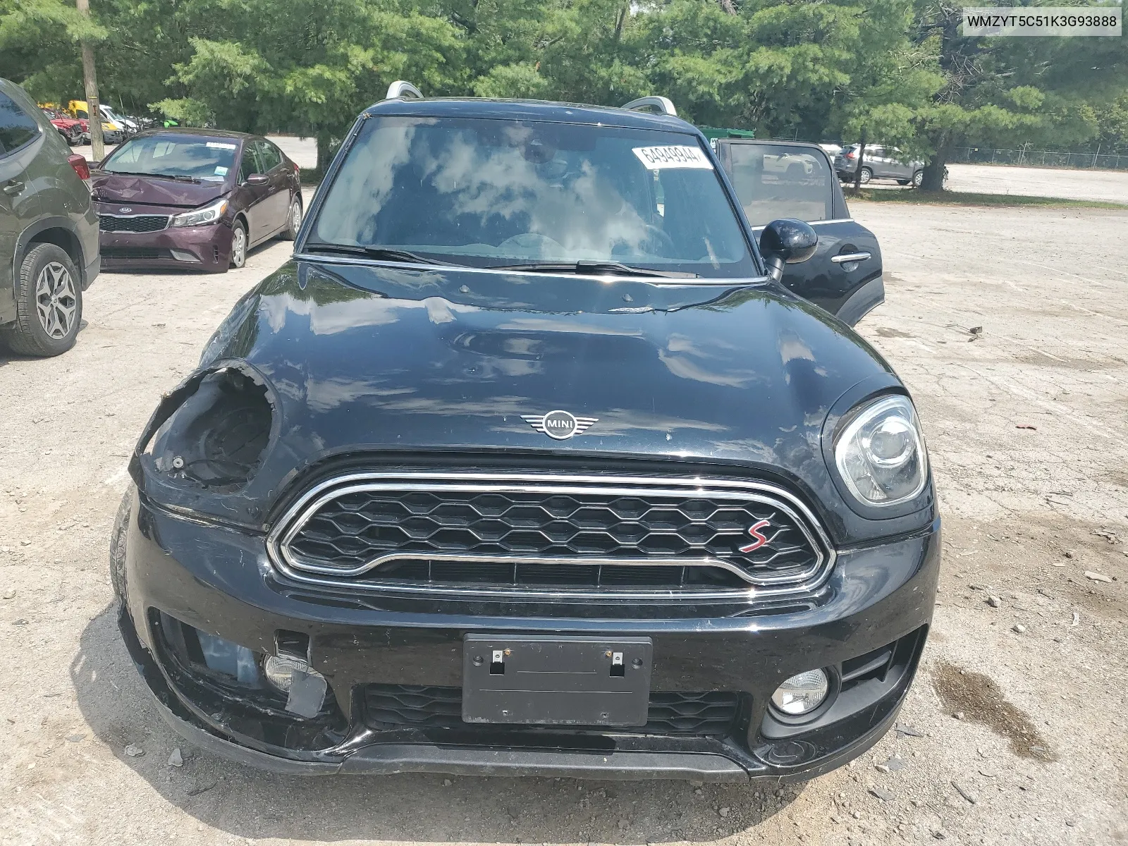 2019 Mini Cooper S Countryman All4 VIN: WMZYT5C51K3G93888 Lot: 64949944