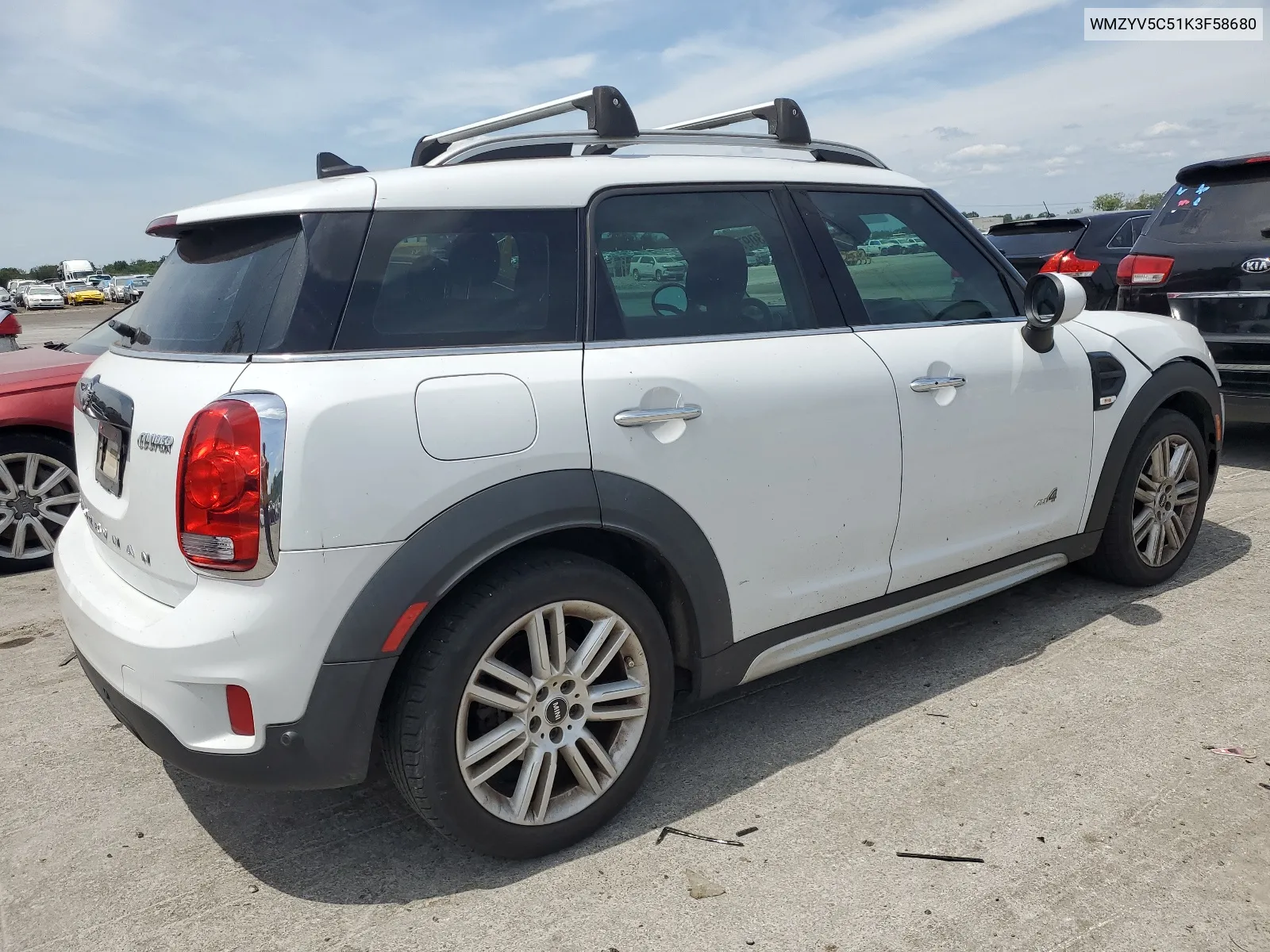 WMZYV5C51K3F58680 2019 Mini Cooper Countryman All4