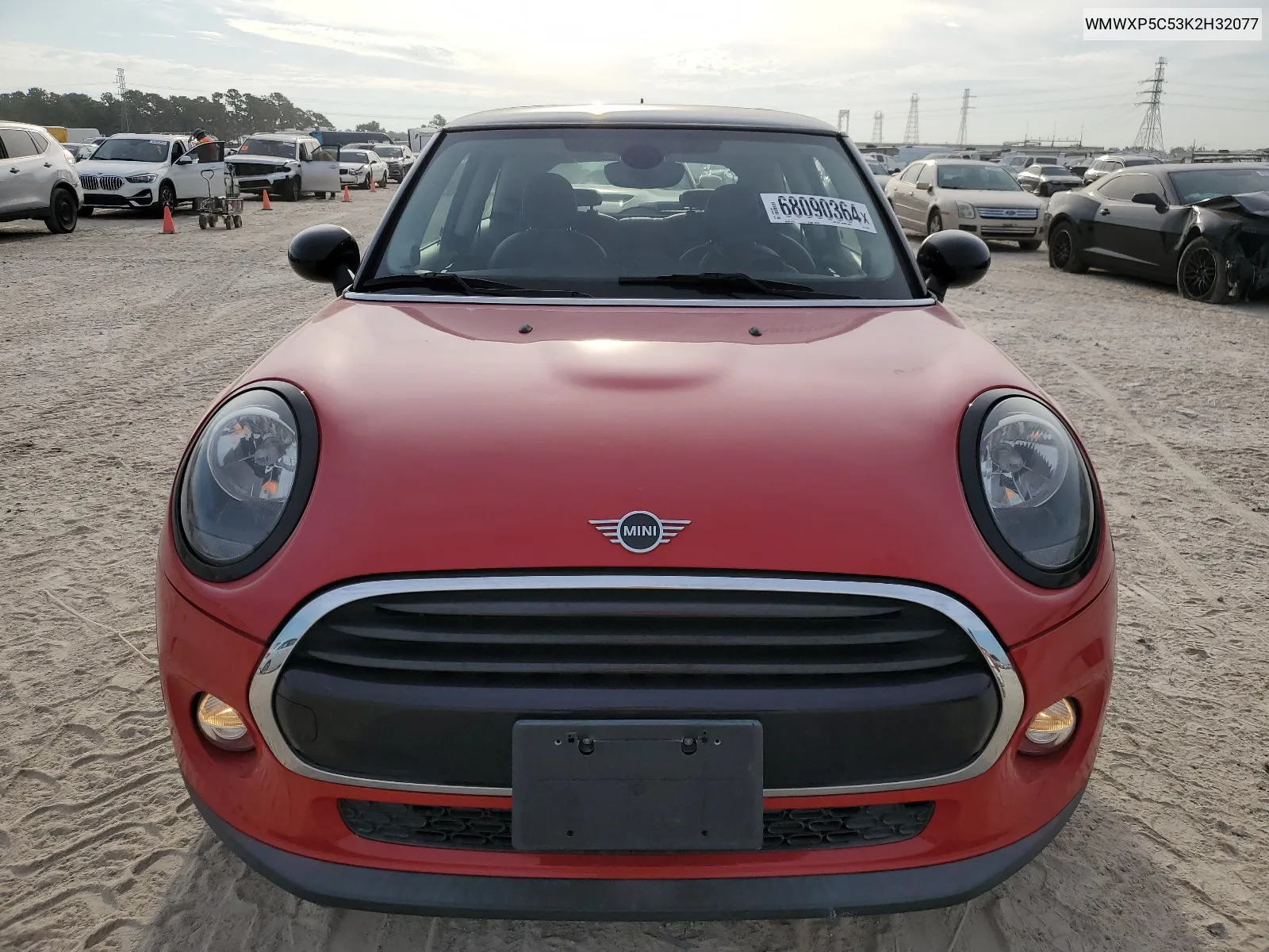 2019 Mini Cooper VIN: WMWXP5C53K2H32077 Lot: 68090364