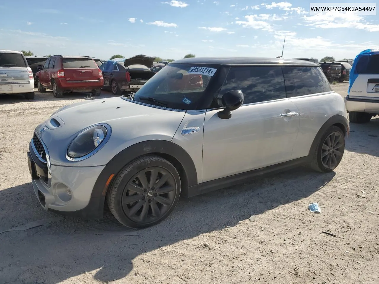 2019 Mini Cooper S VIN: WMWXP7C54K2A54497 Lot: 69334214