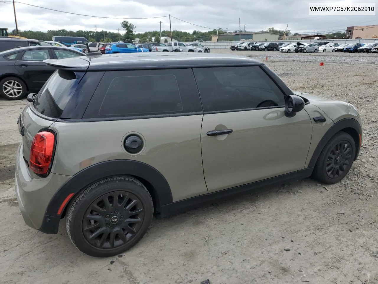 WMWXP7C57K2C62910 2019 Mini Cooper S