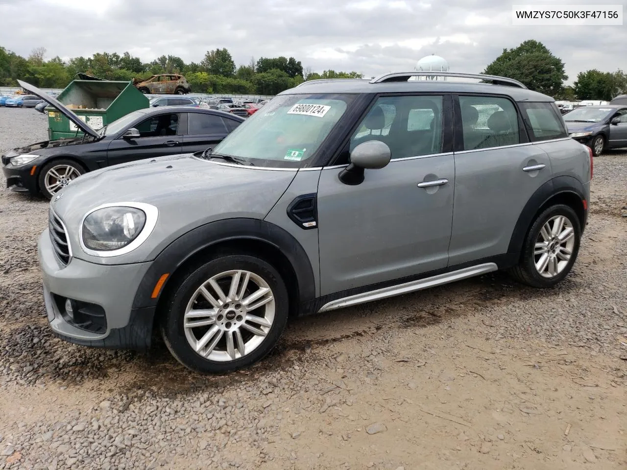 WMZYS7C50K3F47156 2019 Mini Cooper Countryman