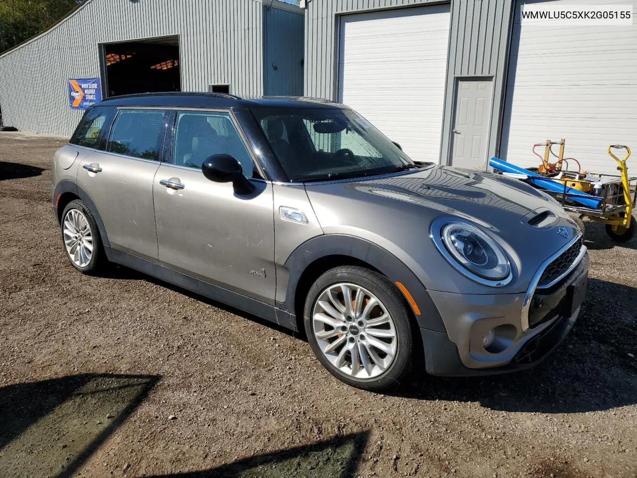 2019 Mini Cooper S Clubman All4 VIN: WMWLU5C5XK2G05155 Lot: 70914514