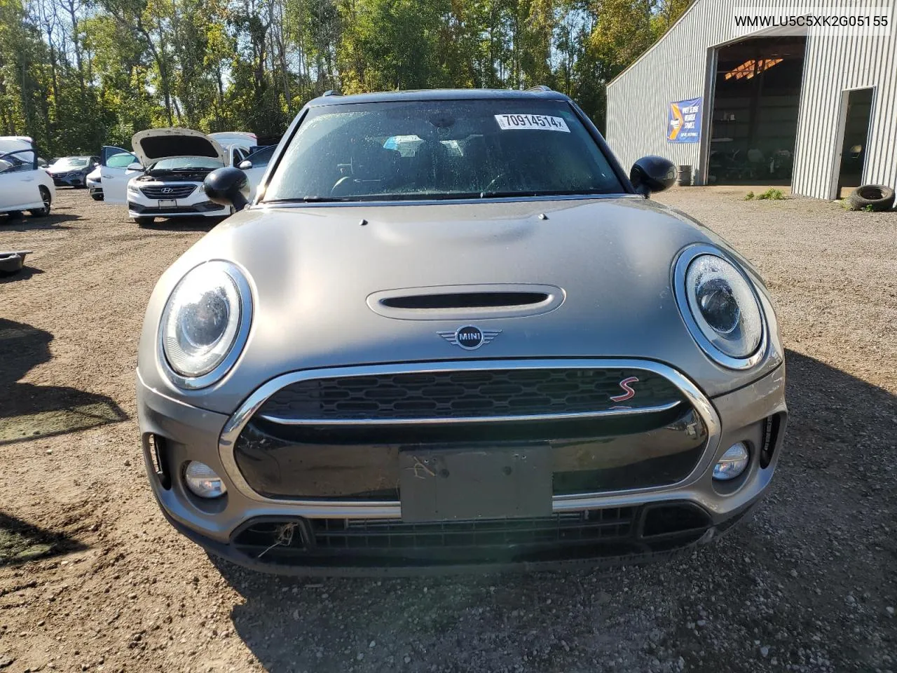 2019 Mini Cooper S Clubman All4 VIN: WMWLU5C5XK2G05155 Lot: 70914514