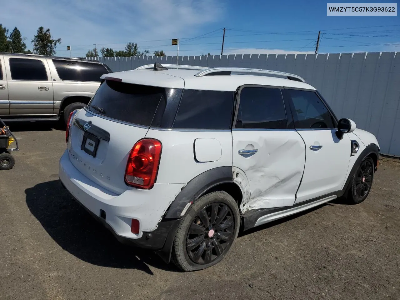 2019 Mini Cooper S Countryman All4 VIN: WMZYT5C57K3G93622 Lot: 70916044