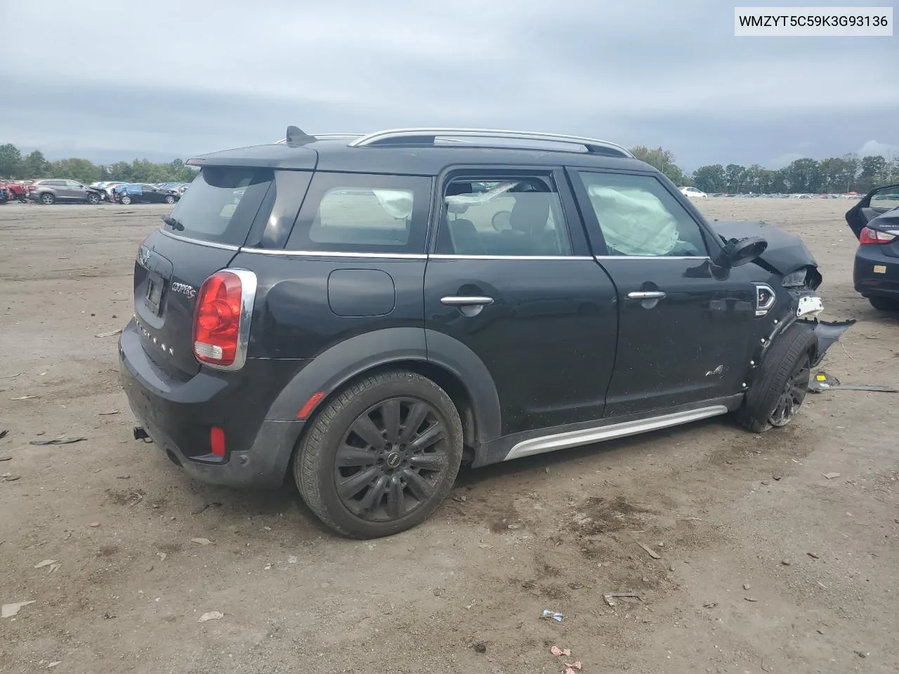 2019 Mini Cooper S Countryman All4 VIN: WMZYT5C59K3G93136 Lot: 71159524