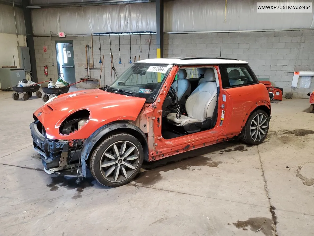 WMWXP7C51K2A52464 2019 Mini Cooper S