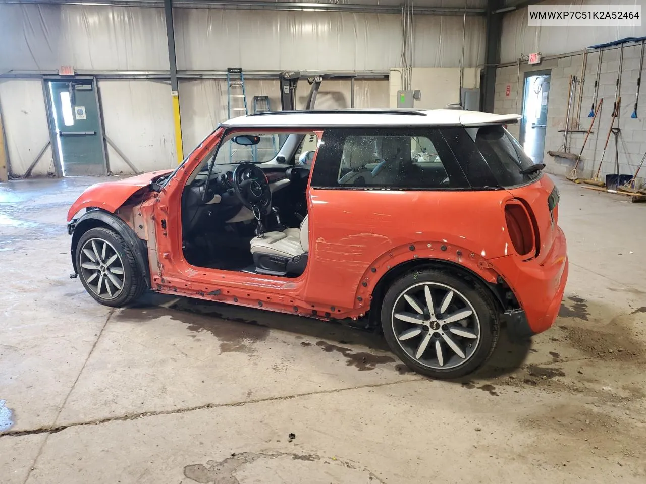 2019 Mini Cooper S VIN: WMWXP7C51K2A52464 Lot: 71272064