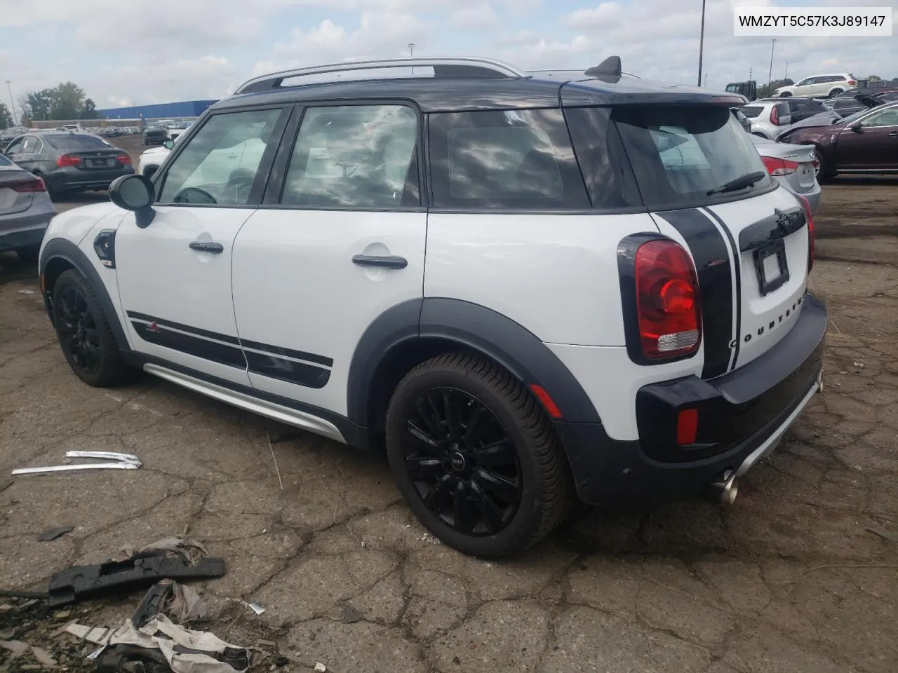 2019 Mini Cooper S Countryman All4 VIN: WMZYT5C57K3J89147 Lot: 72437474