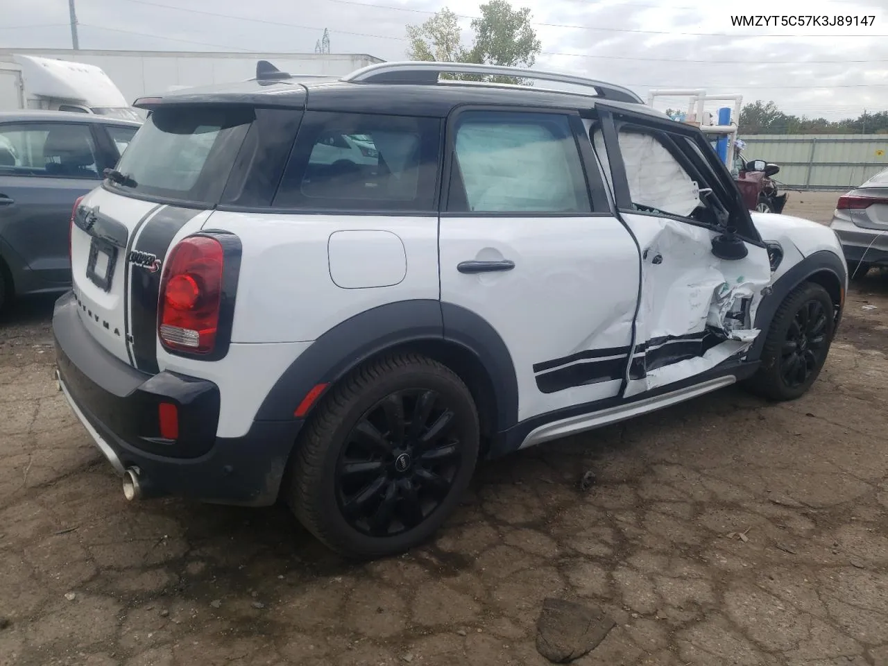 2019 Mini Cooper S Countryman All4 VIN: WMZYT5C57K3J89147 Lot: 72437474