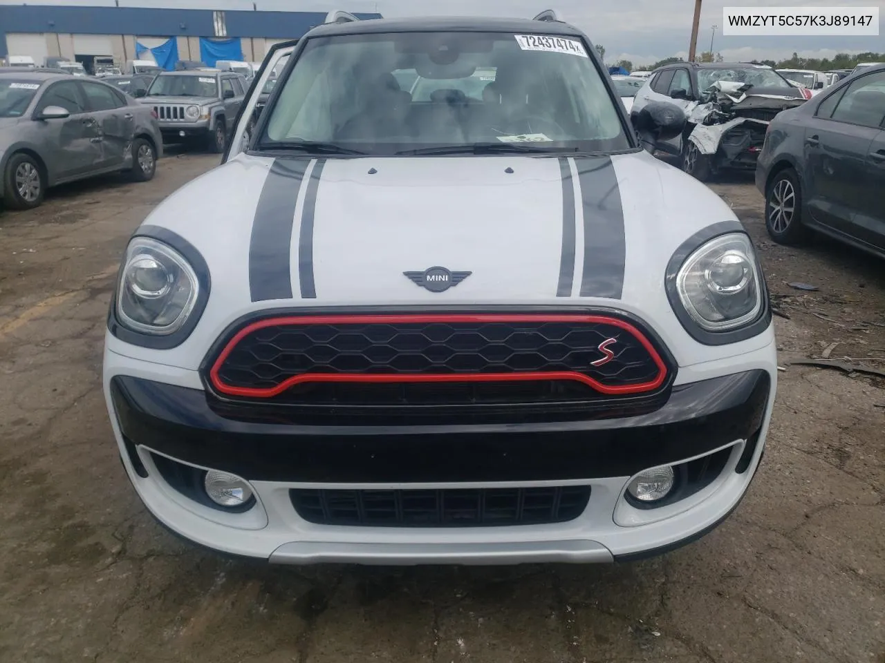 2019 Mini Cooper S Countryman All4 VIN: WMZYT5C57K3J89147 Lot: 72437474