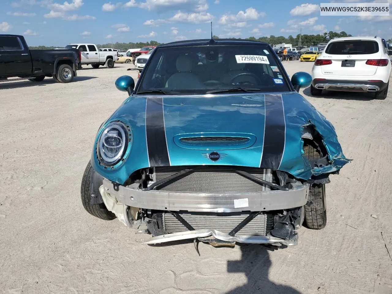 WMWWG9C52K3E39655 2019 Mini Cooper S