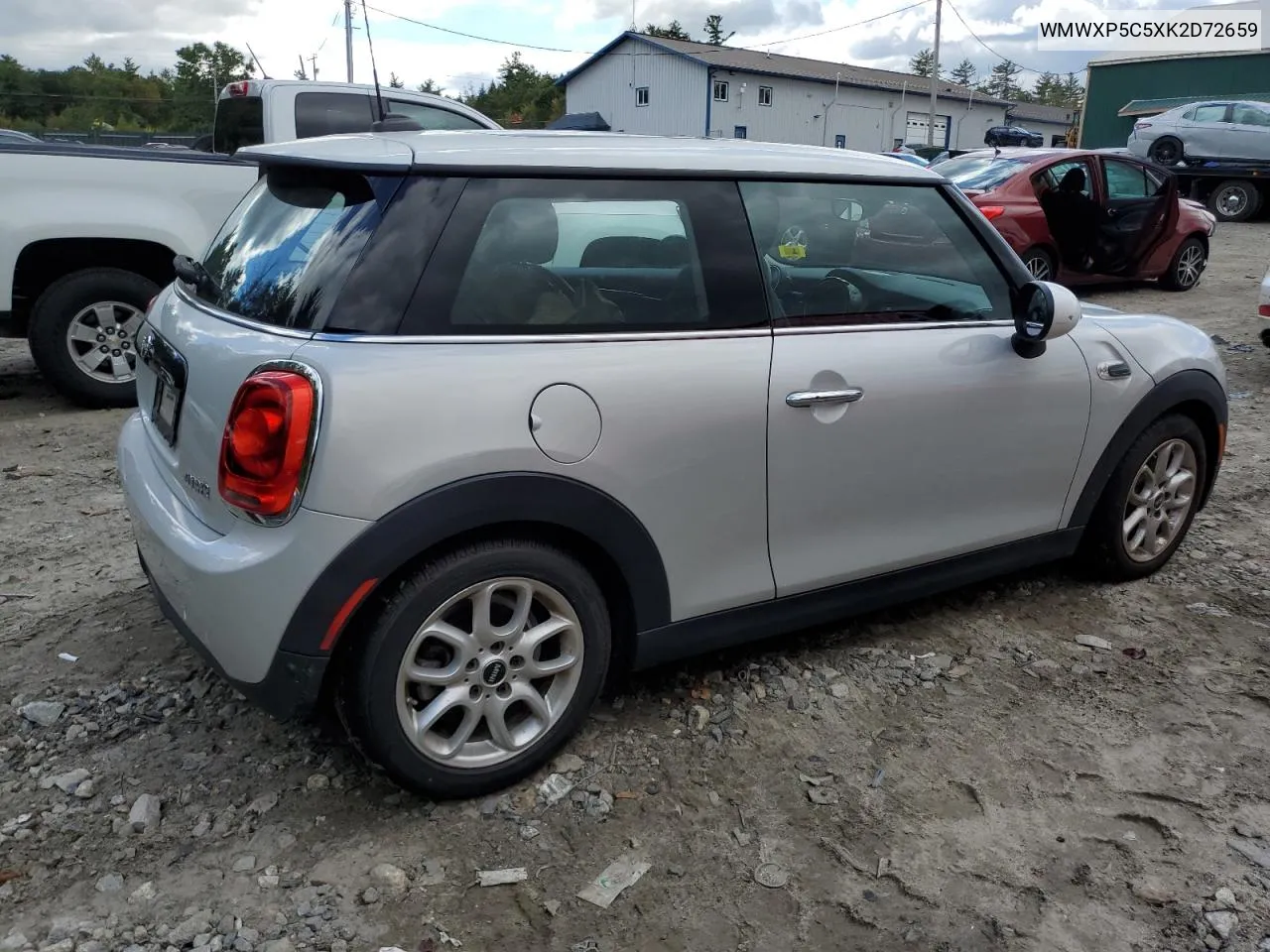 2019 Mini Cooper VIN: WMWXP5C5XK2D72659 Lot: 72689434