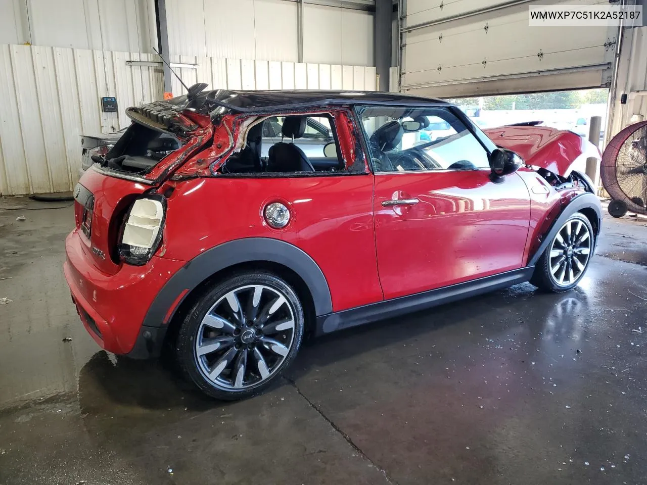 2019 Mini Cooper S VIN: WMWXP7C51K2A52187 Lot: 72702134