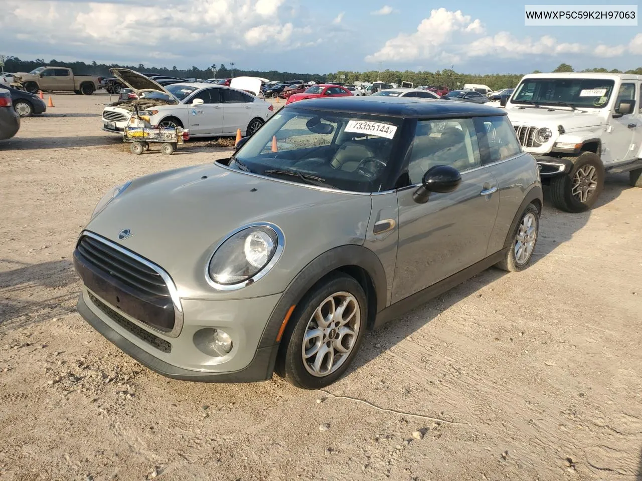 2019 Mini Cooper VIN: WMWXP5C59K2H97063 Lot: 73355144