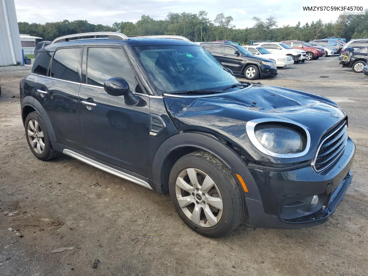 2019 Mini Cooper Countryman VIN: WMZYS7C59K3F45700 Lot: 73710444