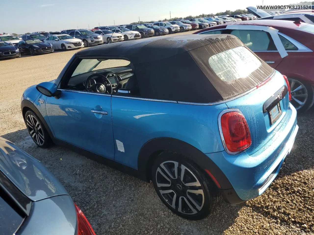 2019 Mini Cooper S VIN: WMWWG9C57K3J31524 Lot: 74352594