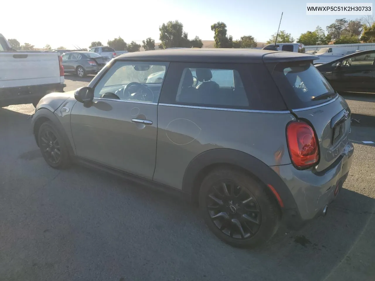 2019 Mini Cooper VIN: WMWXP5C51K2H30733 Lot: 74950184