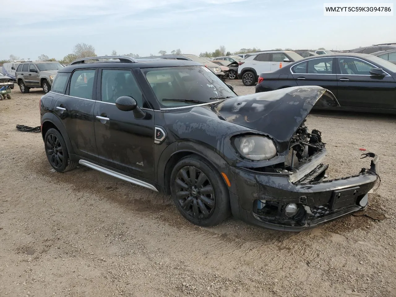 2019 Mini Cooper S Countryman All4 VIN: WMZYT5C59K3G94786 Lot: 75271294