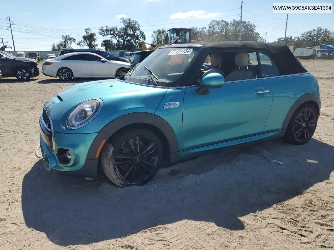 2019 Mini Cooper S VIN: WMWWG9C5XK3E41394 Lot: 77761184