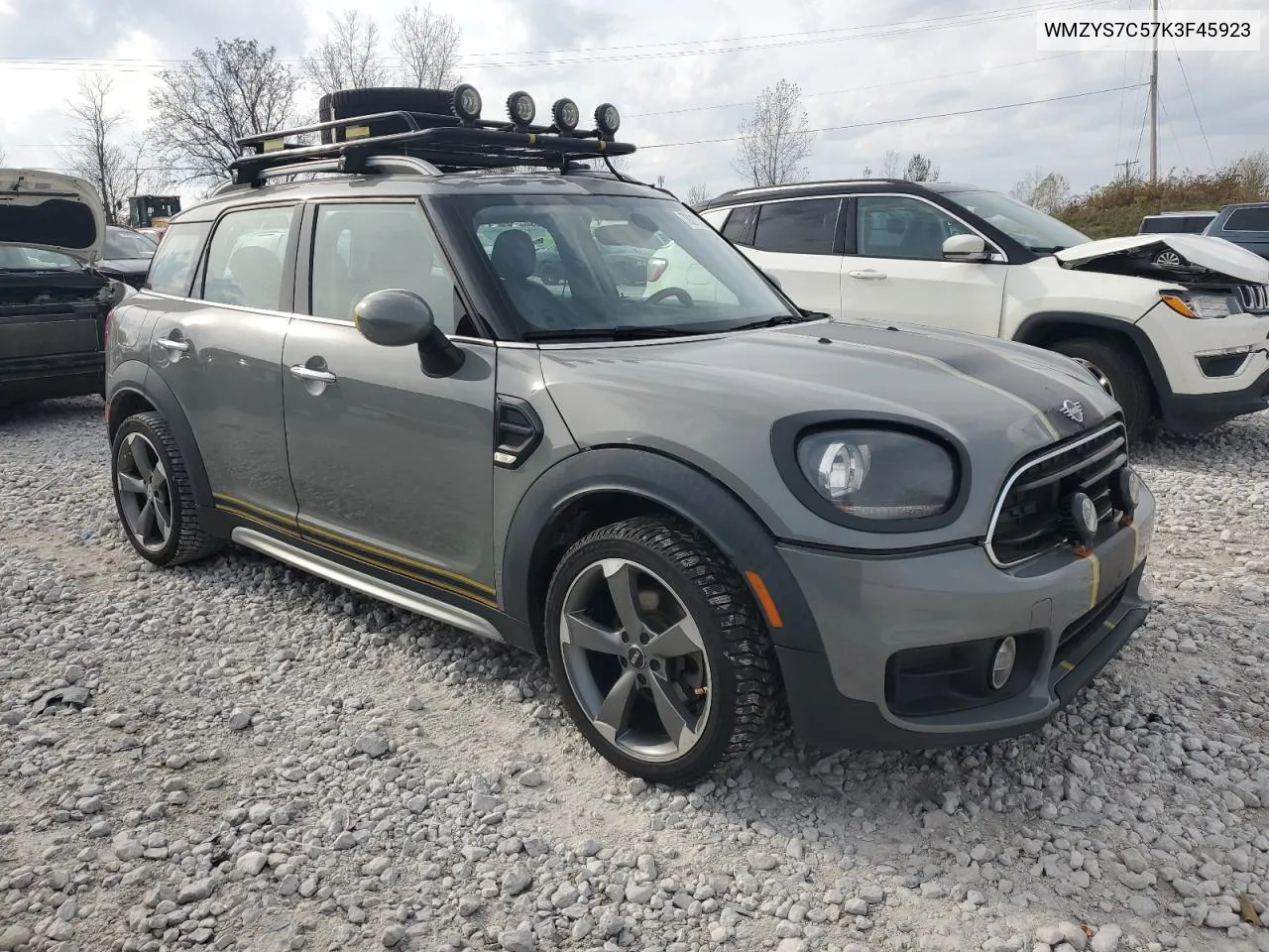 2019 Mini Cooper Countryman VIN: WMZYS7C57K3F45923 Lot: 78211124