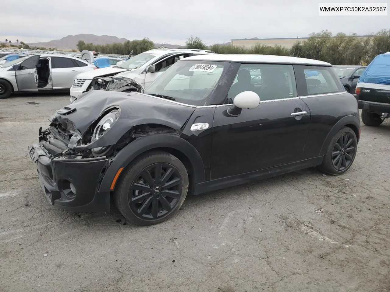 2019 Mini Cooper S VIN: WMWXP7C50K2A52567 Lot: 78849594