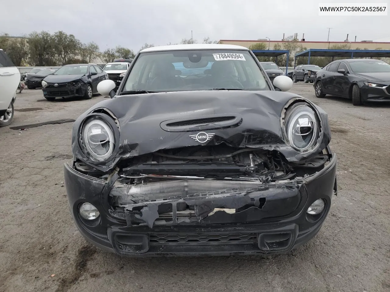 2019 Mini Cooper S VIN: WMWXP7C50K2A52567 Lot: 78849594