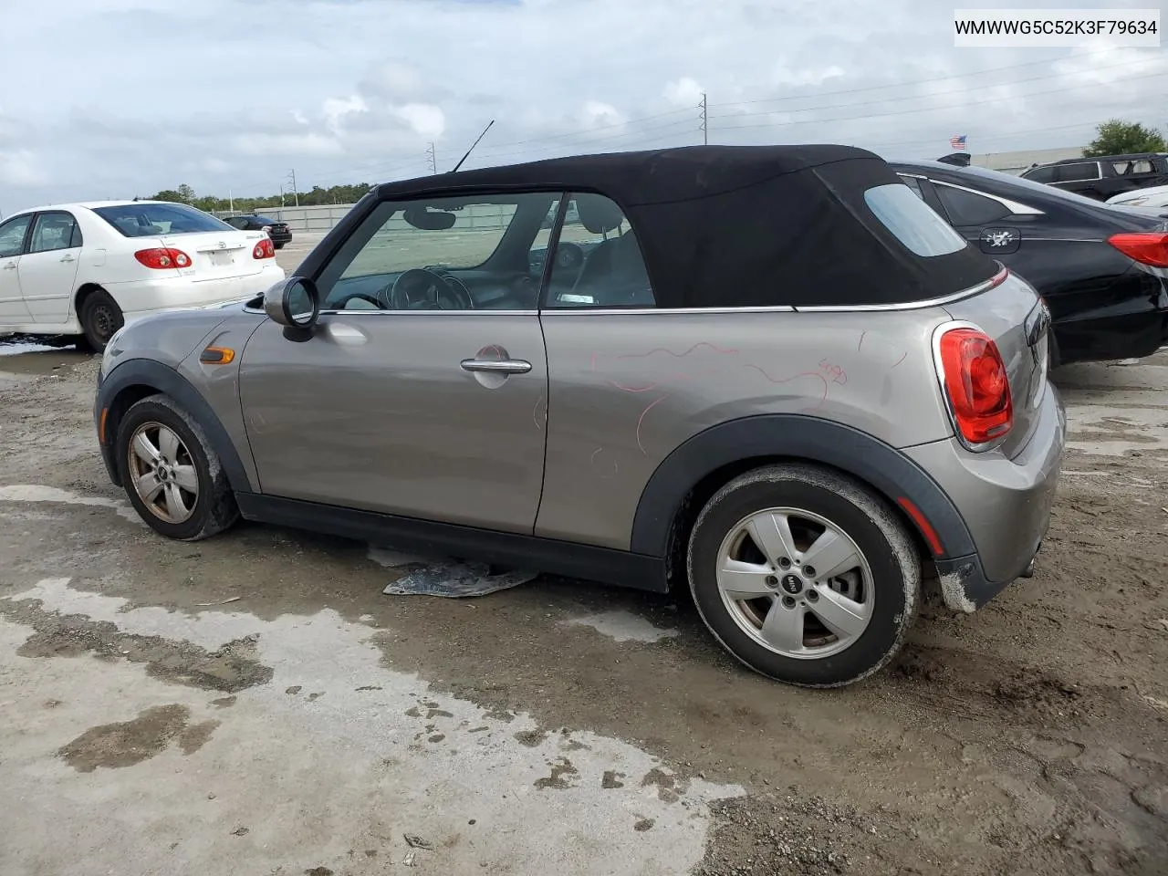 2019 Mini Cooper VIN: WMWWG5C52K3F79634 Lot: 79306324