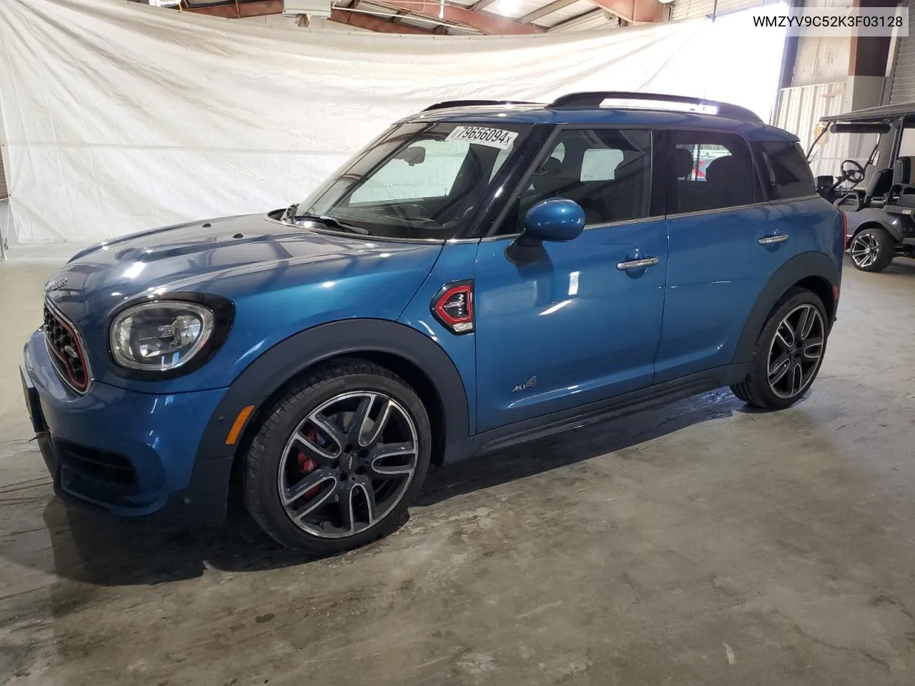 2019 Mini Cooper Jcw Countryman All4 VIN: WMZYV9C52K3F03128 Lot: 79656094