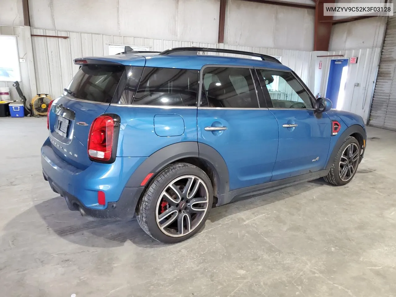 2019 Mini Cooper Jcw Countryman All4 VIN: WMZYV9C52K3F03128 Lot: 79656094