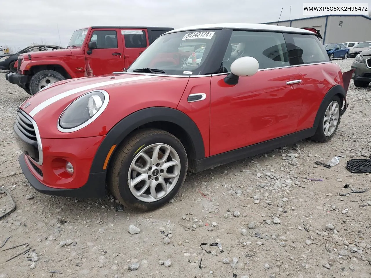 2019 Mini Cooper VIN: WMWXP5C5XK2H96472 Lot: 80143124