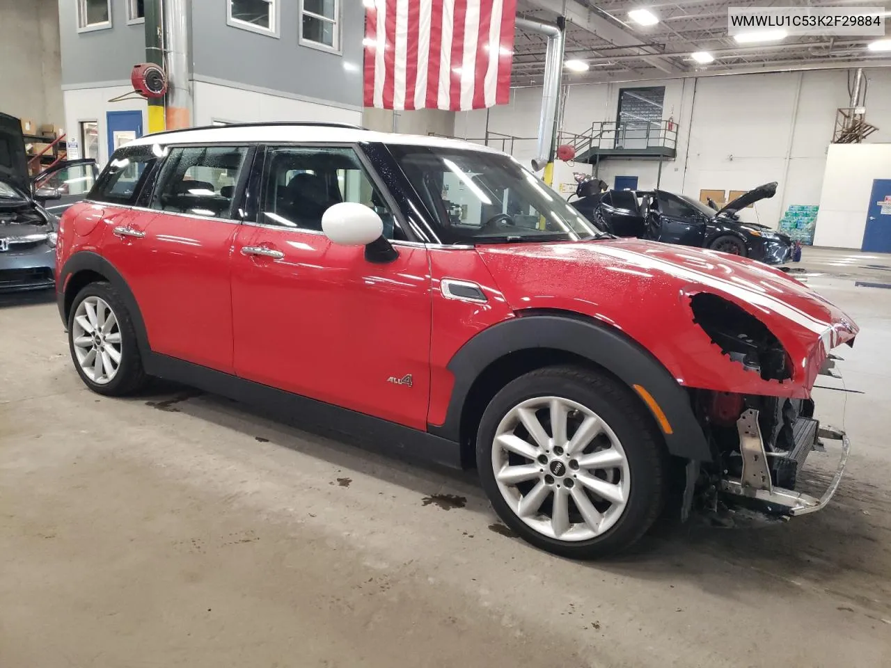 2019 Mini Cooper Clubman All4 VIN: WMWLU1C53K2F29884 Lot: 80269784